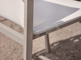 Comfy Karmstol Light Grey/Off-White