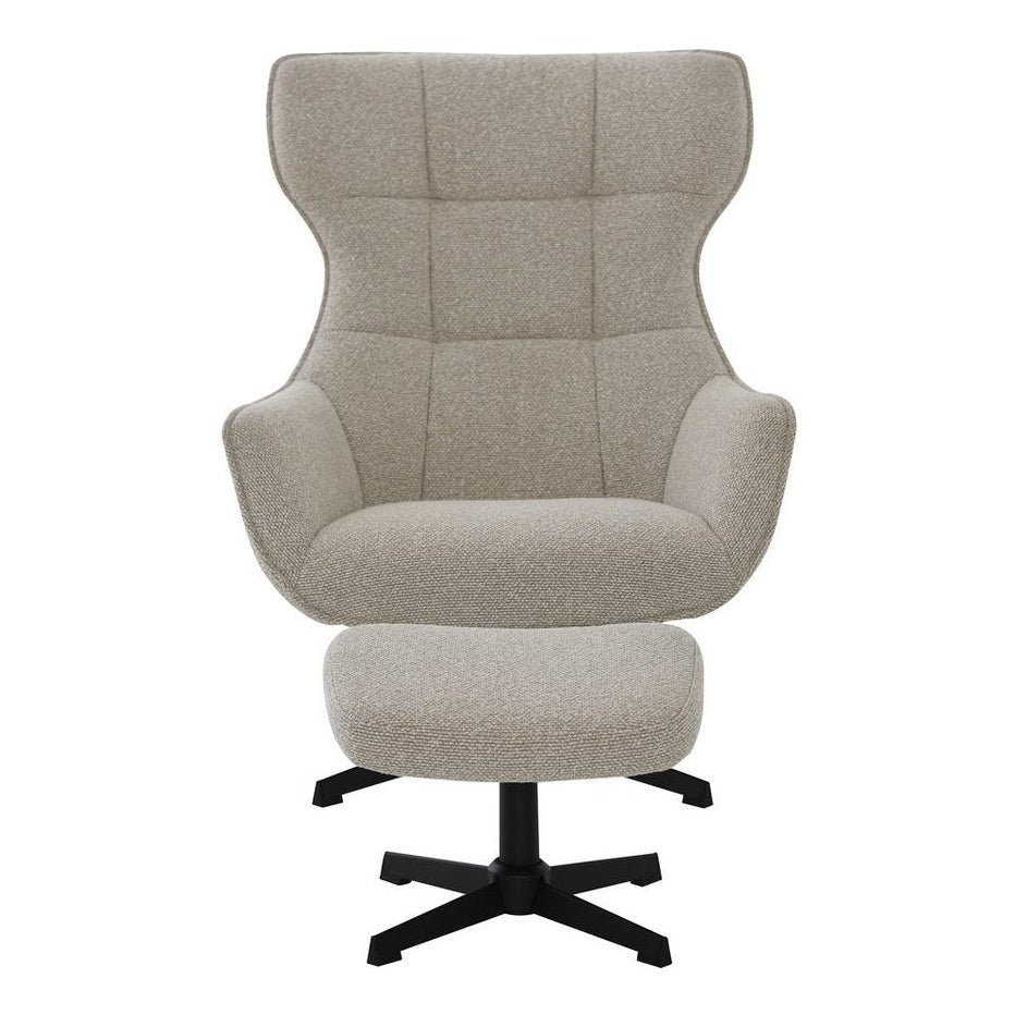 Weston med Pall & Snurr Fåtölj grå/beige