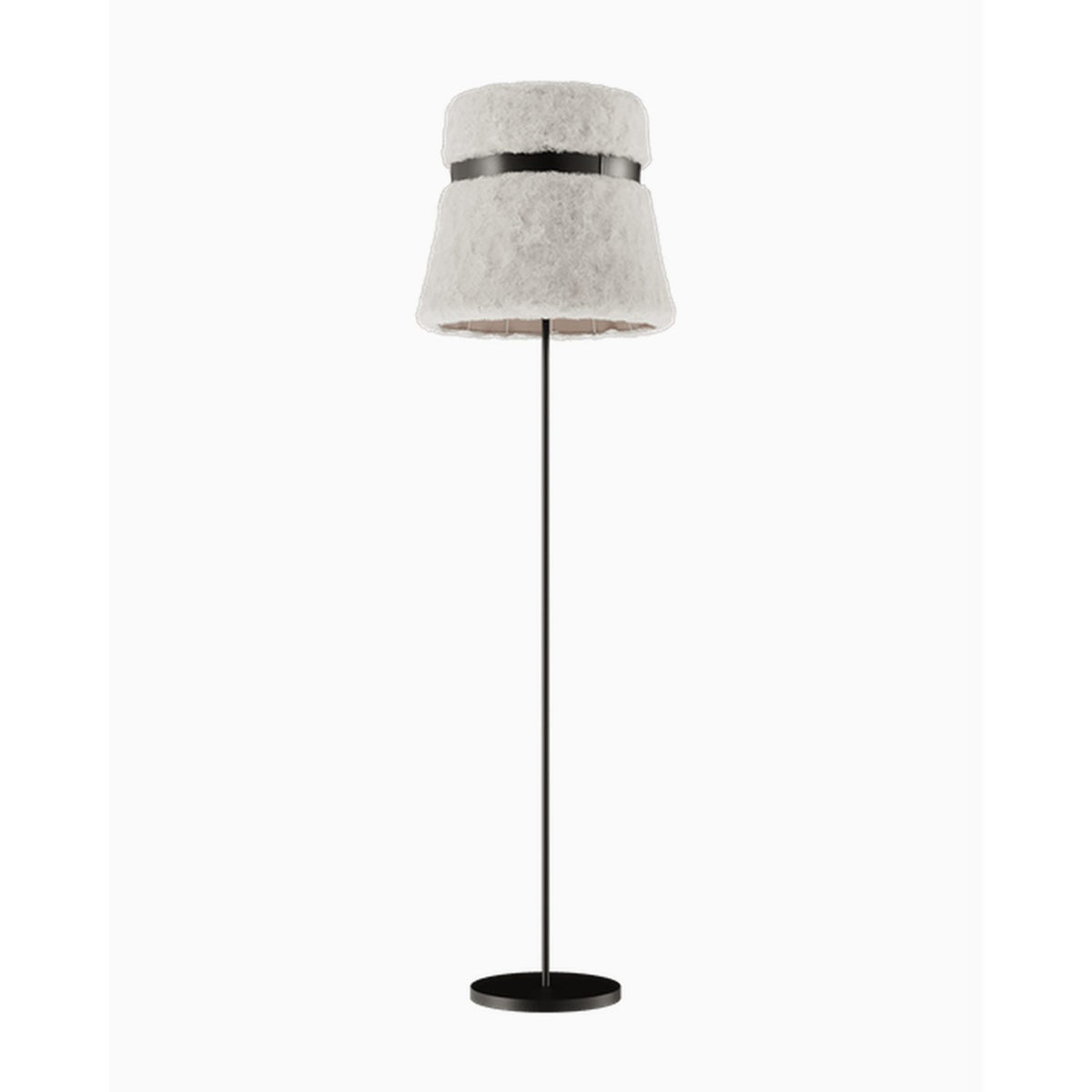 Glowing Ice 40 cm Golvlampa Svart