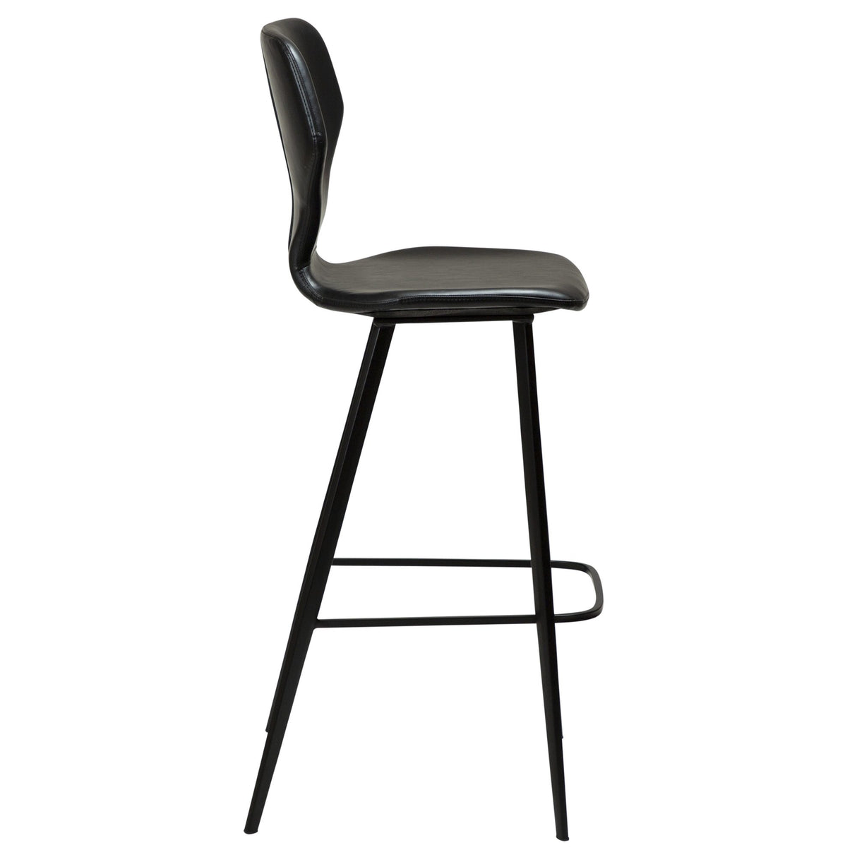 S.I.T Barstol Vintage Black Art.Leather 80 cm