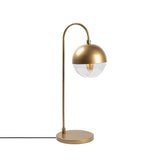 Horn (18 x 25 x 53 cm) Guld Bordslampa