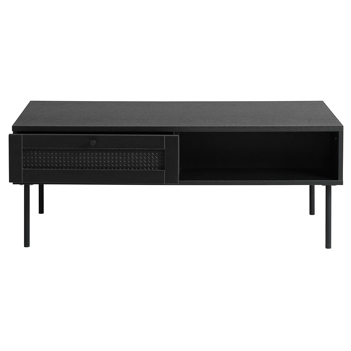 Segmento Soffbord Svart, 60x110 cm