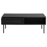 Segmento Soffbord Svart, 60x110 cm