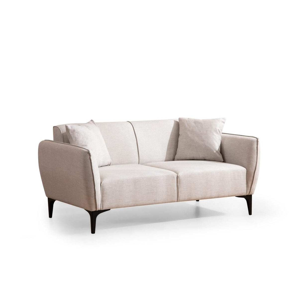 Muskat (160 x 67 x 95 cm) 2-sitssoffa Offwhite