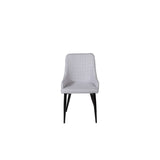 Plaza Matstol Svart,Grå, Polyester, 58 x 86 x 49