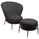 Orbit Loungefåtölj Raven Black