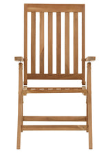 Rimini Matgrupp 100 cm ink Positionsstolar Teak