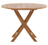 Rimini Matgrupp 100 cm ink Positionsstolar Teak