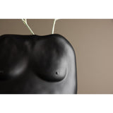 Romie Vas Svart, 28 x 24 x 14