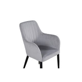 Comfort Matstol Svart, Polyester manchester