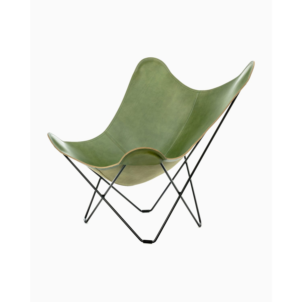 Pampa Mariposa Fåtölj Svart, Grass Green