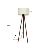 Kyoto (38 x 140 cm) Golvlampa Vit brun
