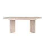 Amadeus Utdragbart matbord Travertine