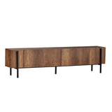 Carlito TV-bänk Barok Walnut Black