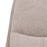 Bosley Loungefåtölj Monza tyg Beige