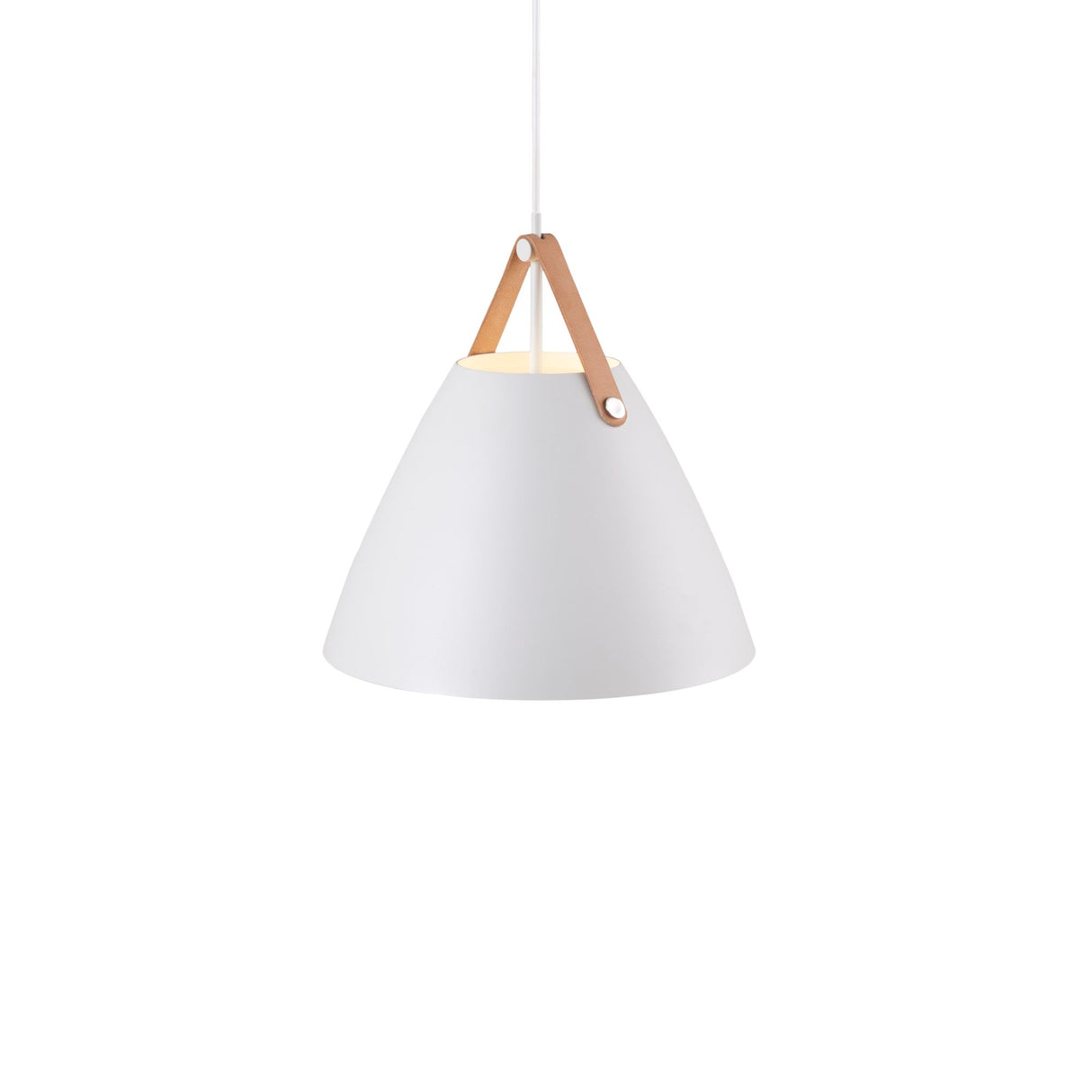 Strap Taklampa 36 cm, Vit