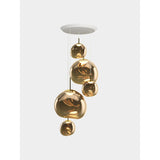 Melt Large Rund Pendelsystem LED Bronze
