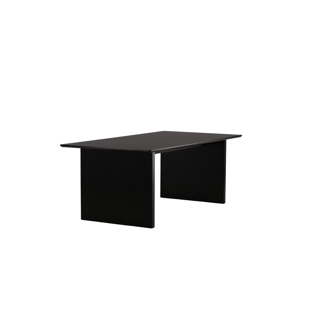 Vail Rektangulärt matbord Svart, MDF, 200 x 100