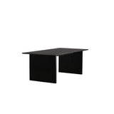 Vail Rektangulärt matbord Svart, MDF, 200 x 100