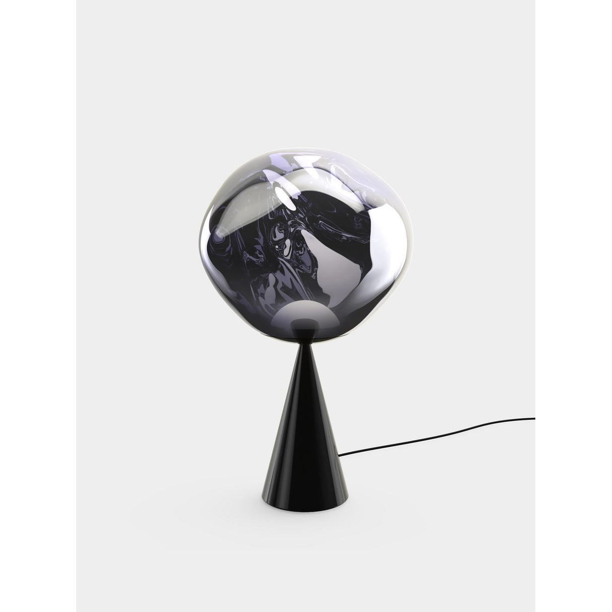 Melt Cone Fat Bordslampa Smoke