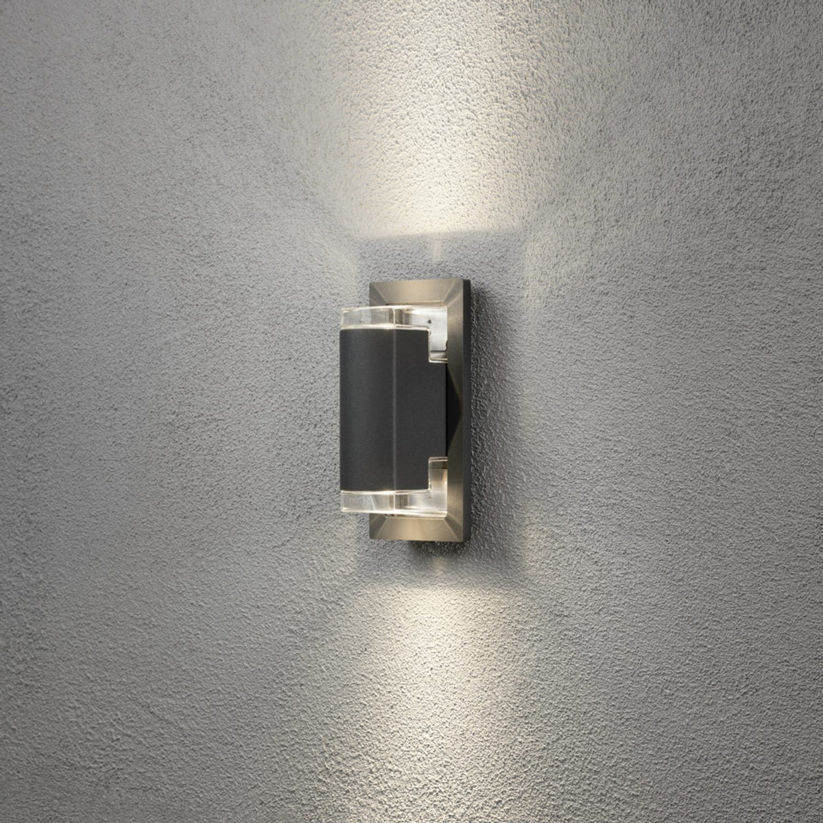 Potenza GU10 22.5 cm Vägglampa Ute Antracit