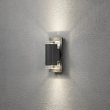 Potenza GU10 22.5 cm Vägglampa Ute Antracit