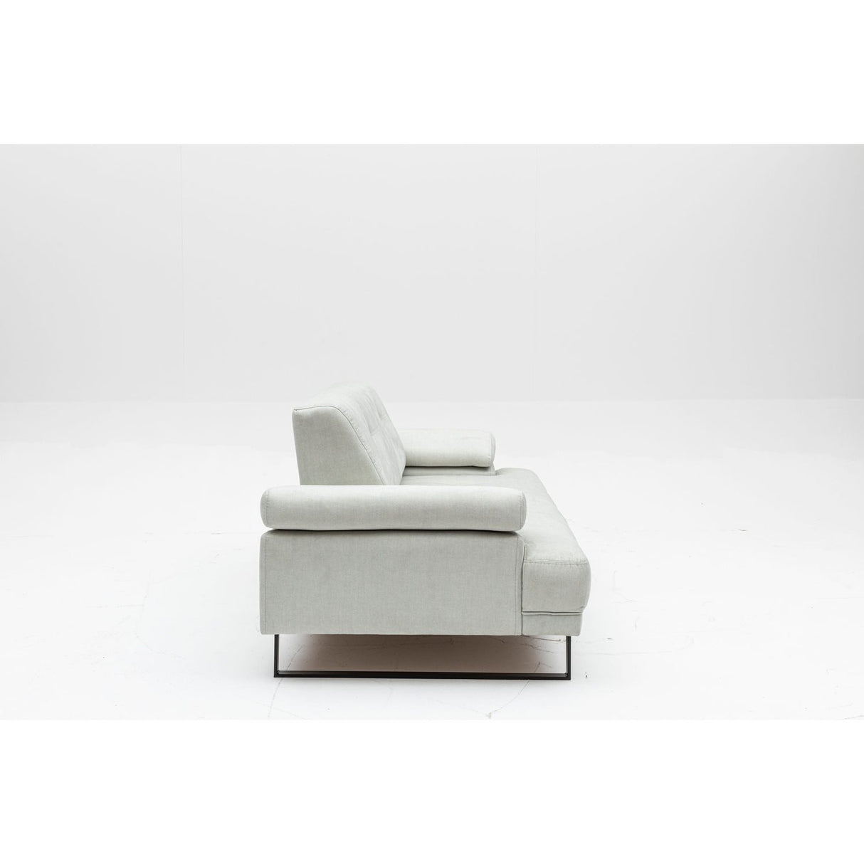 Kingston (199 x 99 x 83 cm) 2-sits bäddsoffa Vit