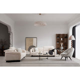 Caprice White (230 x 75 x 100 cm) 3-sitssoffa