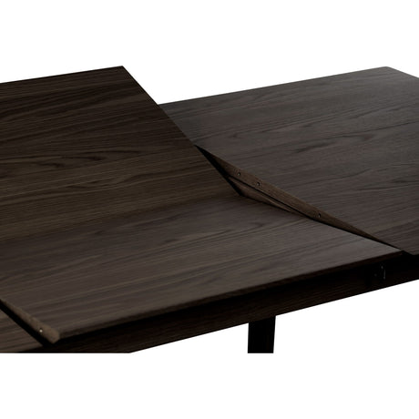 Banks Matbord 95x190-290 cm, Mörk espresso-ek