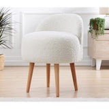 Suva (46 x 64 x 46 cm) Sittpuff Vit