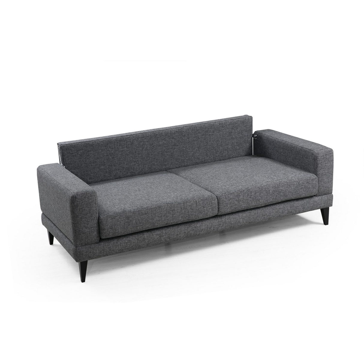 Nordic 3-sits (210 x 90 x 85 cm) Mörkgrå 3-sitssoffbädd