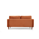 Verona (175 x 90 x 70 cm) 2-sitssoffa Orange