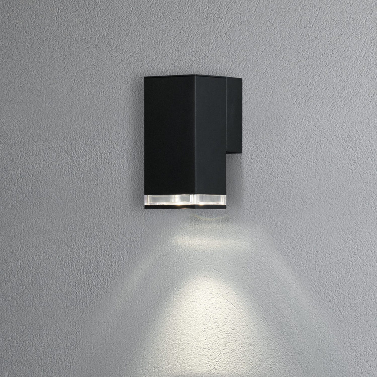 Pollux GU10 Vägglampa Ute Svart, 16.5 cm