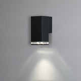 Pollux GU10 Vägglampa Ute Svart, 16.5 cm