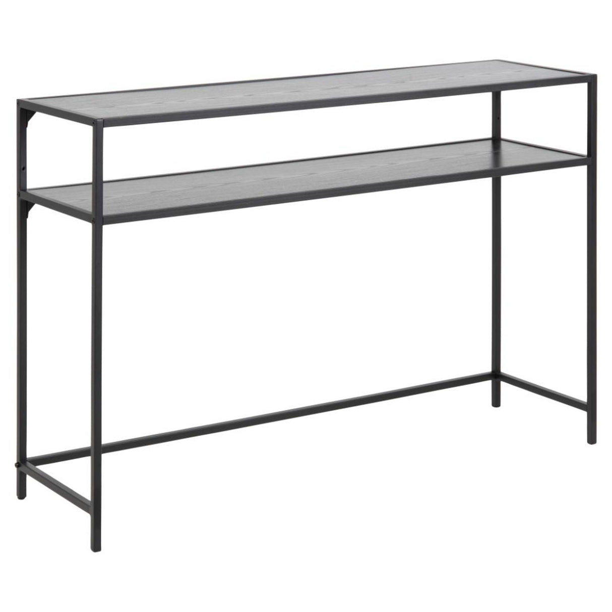Seaford Konsolbord 79x120x35 cm Svart aska