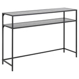 Seaford Konsolbord 79x120x35 cm Svart aska