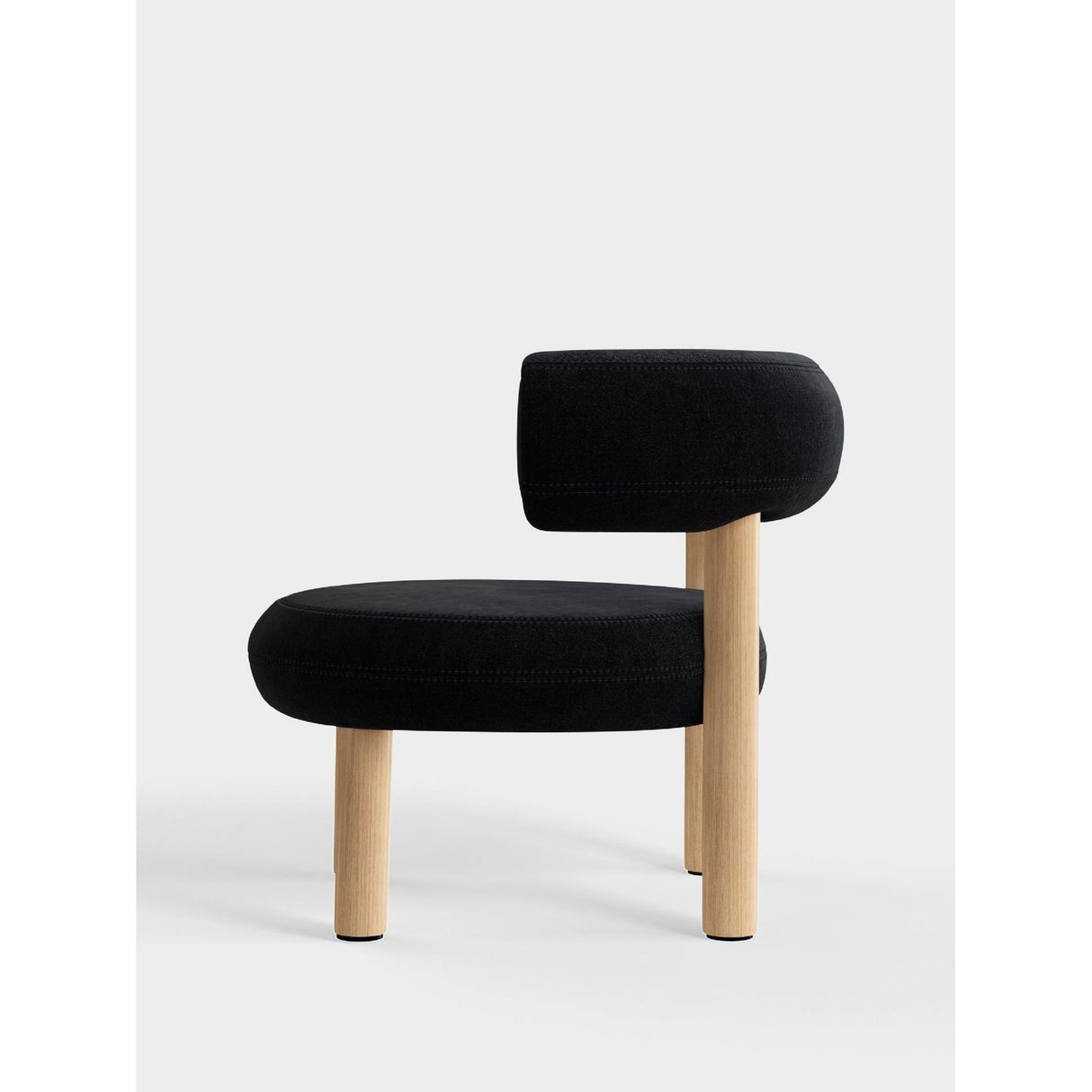 Fat Loungestol Gentle Black NAW