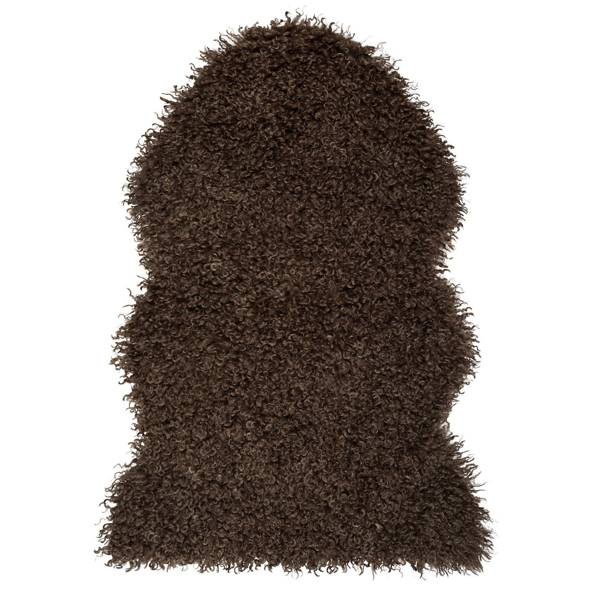 Wooly 60x90 cm Fäll Brown