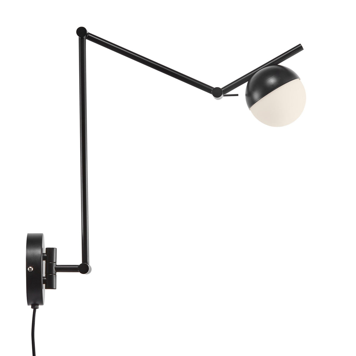 Contina Vägglampa Svart