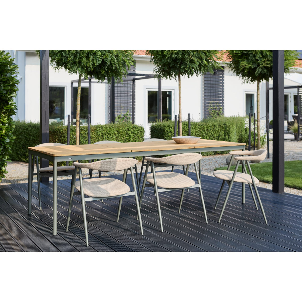 Nox Utebord Nordic Green/Bambu