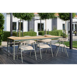 Nox Utebord Nordic Green/Bambu
