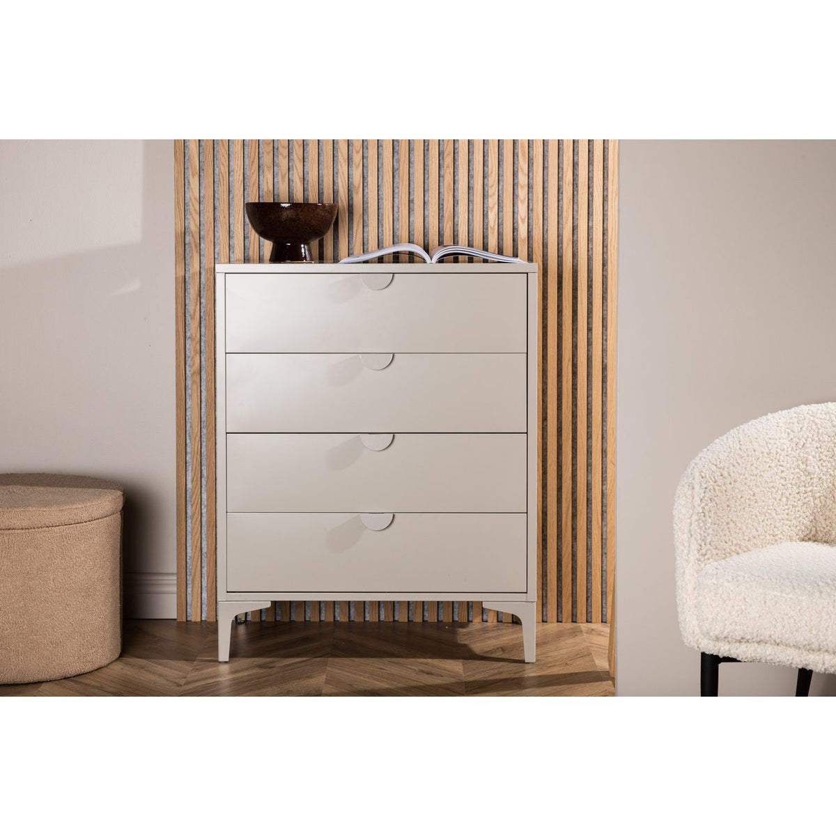 Piring Byrå Beige