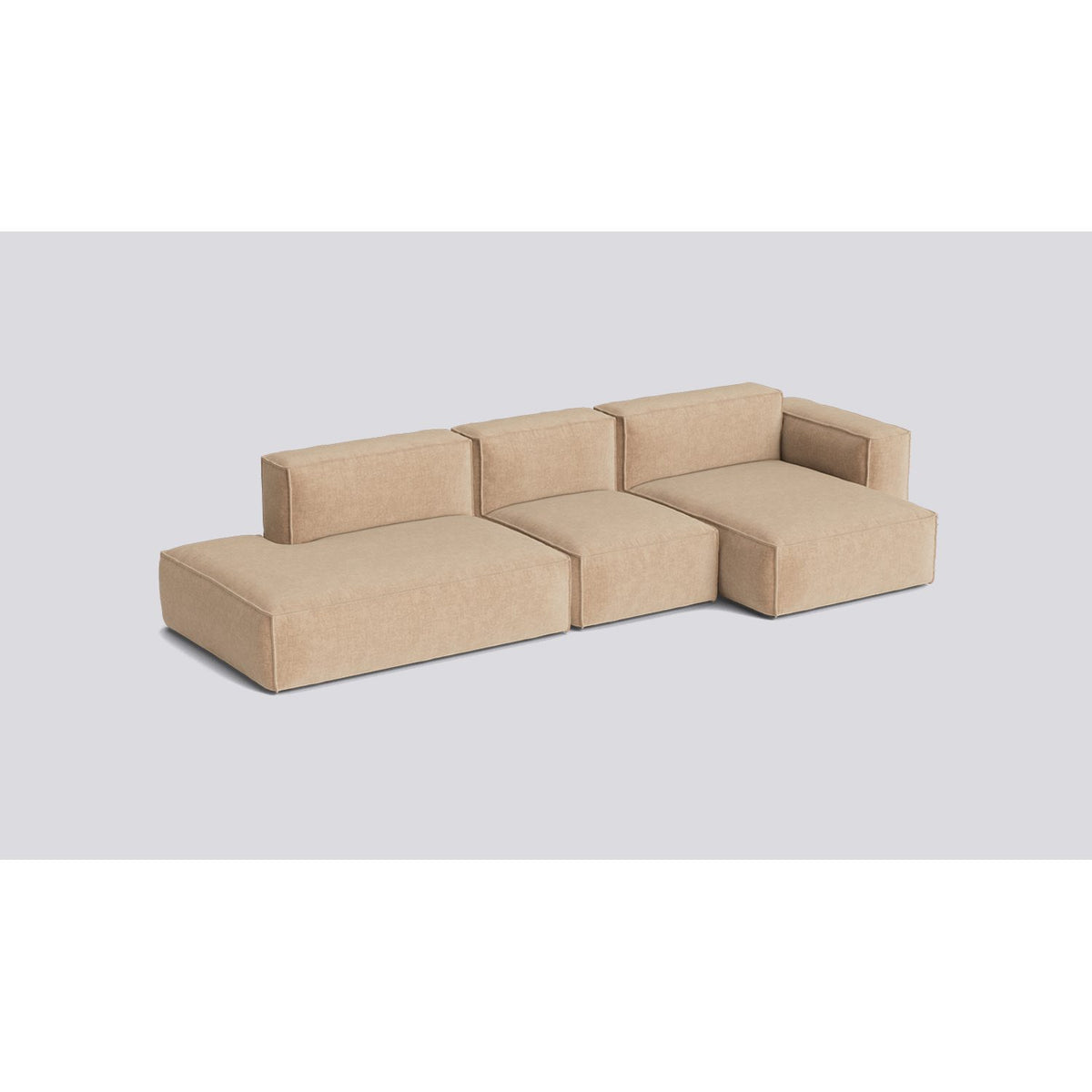 Mags Soft 3-sits, kombination 4 höger Soffa Overlap 01, Avtagbart