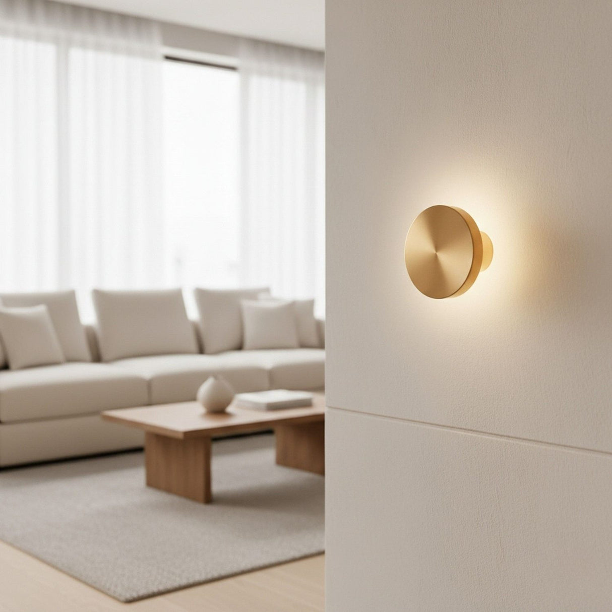 Risca Vägglampa Antikbehandling