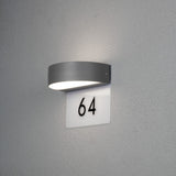 Monza HP-LED 2x4,5W Mörkgrå Vägglampa Ute
