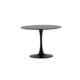 Glade Runt matbord Svart, MDF, ⌀100