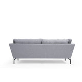 Arequipa 3-sits (214 x 90 x 84 cm) Grå 3-sitssoffa
