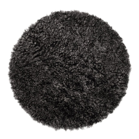 Curly Rund Sittplätt Dark Grey