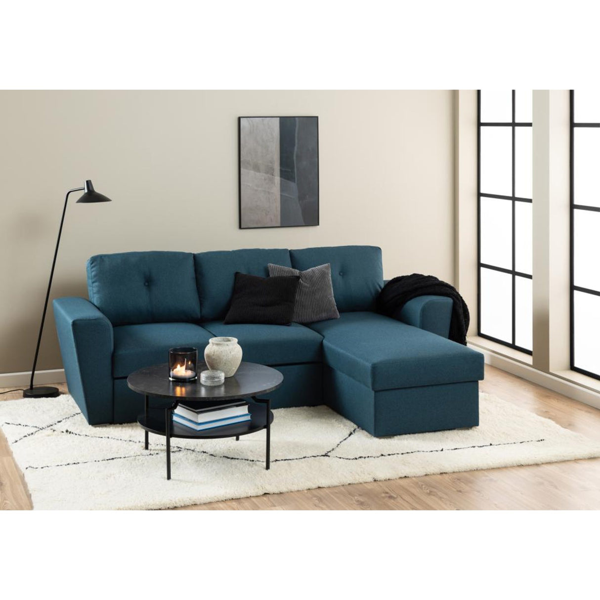 Goldington Soffbord keramik-melamin 45x80x80 cm