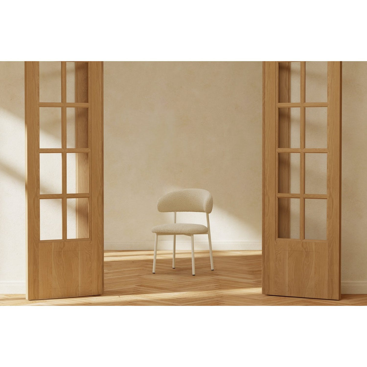 Lillholmen Matstol Beige